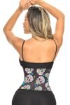 Cinturilla de Latex Forrada de Calaveras Mexicanas Bella Michell