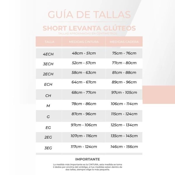 short-push-up-con-cierre-tabla-de-medidas Short Push Up de Cierre Bella Michell tabla de medidas